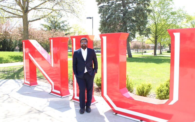 Dheeban Kumar, NIU CEET's first doctoral graduate